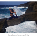 mermaid-pose-on-hanauma-land-bridge-hawaii