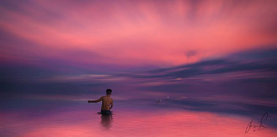 Typical Miag-ao sunset by the beach (photo by Jason Matias; www.jasonmatias.com)