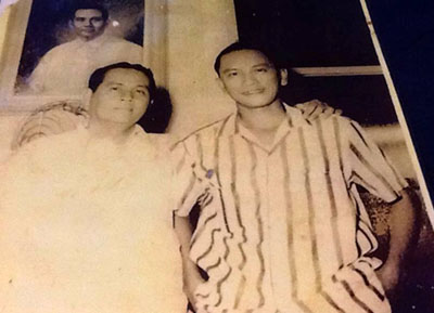 Photo of Elias Failagao on the right with Disodado Macapagal on the left, courtesy of Lorna Dehdeh.