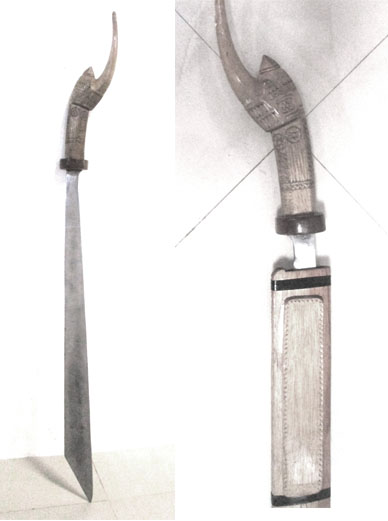 Talibong, the sword of Panay Pintado warriors.
