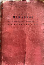he original hardbound copy of Maragtas in the collection of Rene Monteclaro.